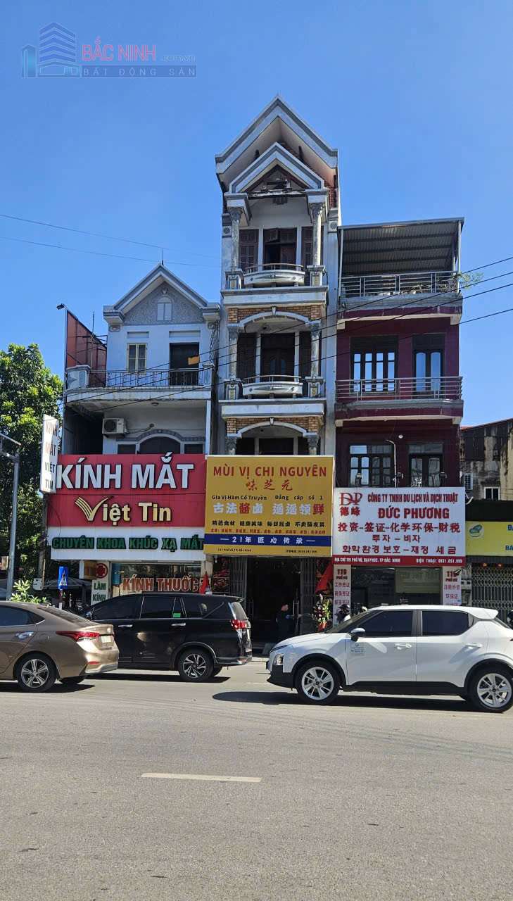 bán nhà 4 tầng mặt phố trần hưng đạo đại phúc bắc ninh