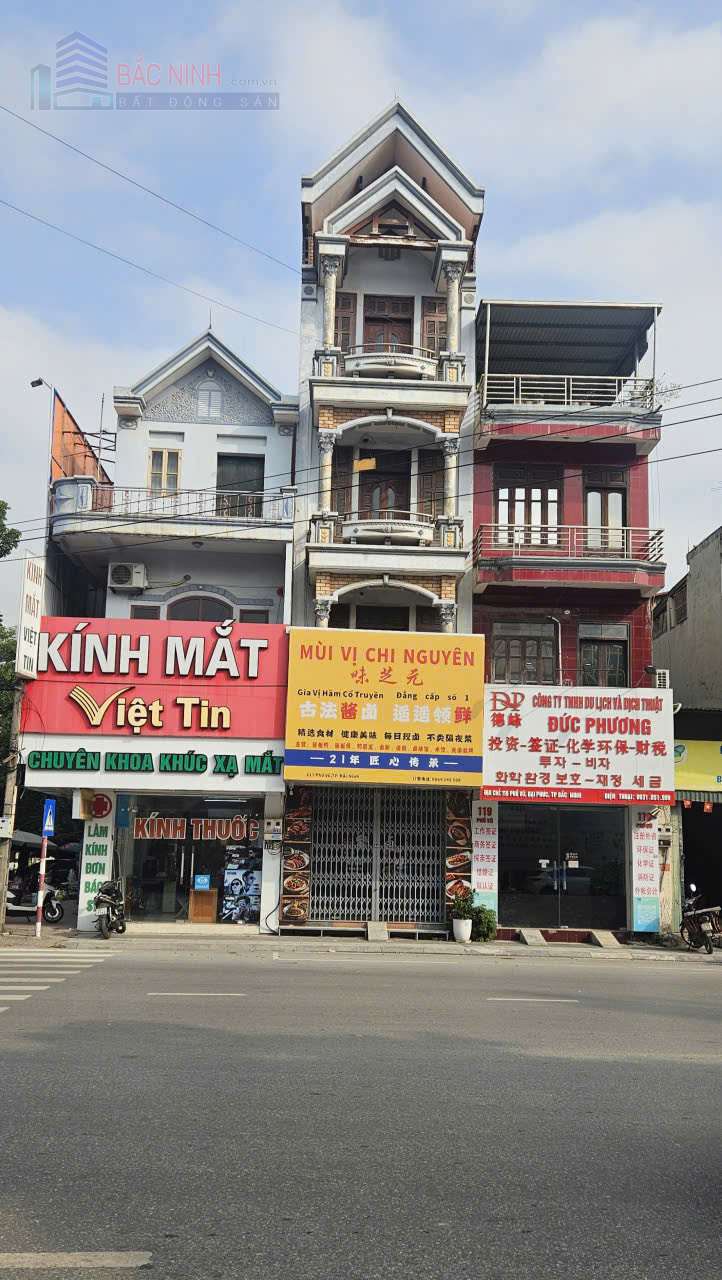 Bán nhà 4 tầng mặt phố vũ đại phúc thành phố bắc ninh